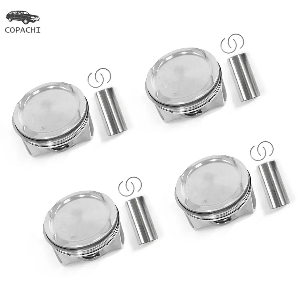 4 шт. поршни и кольца для двигателя G4NA 23040-2E050 23040-2E000 23412-2E000 2012-2019 HYUNDAI Tucson Киа Форте