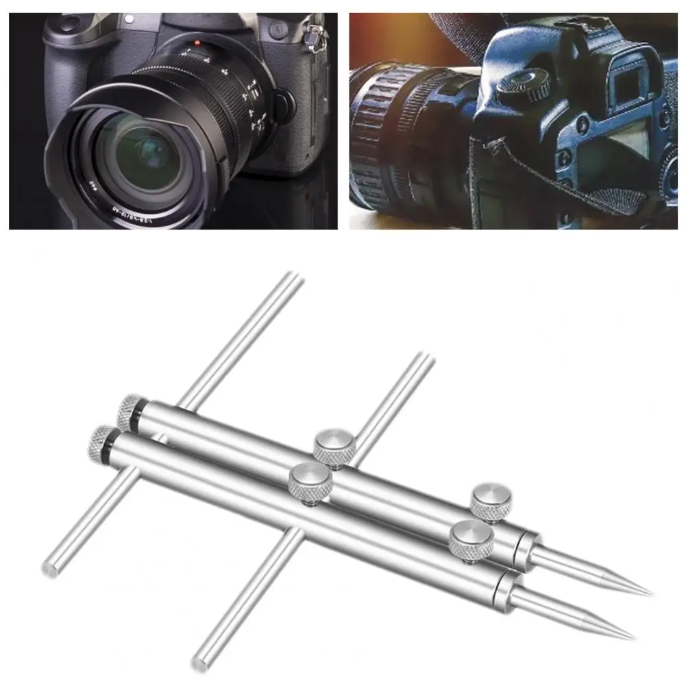 

Adjustable Camera Lens Wrench Jaw Opening Extended Head Stainless Steel Anti-rust Lens Spanner for Camera