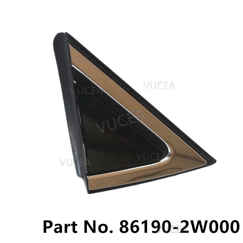 

For Hyundai Santa Fe DM 2013-2016 Front mirror side triangle decorative molding component OEM 861802W000 861902W000 861802W000