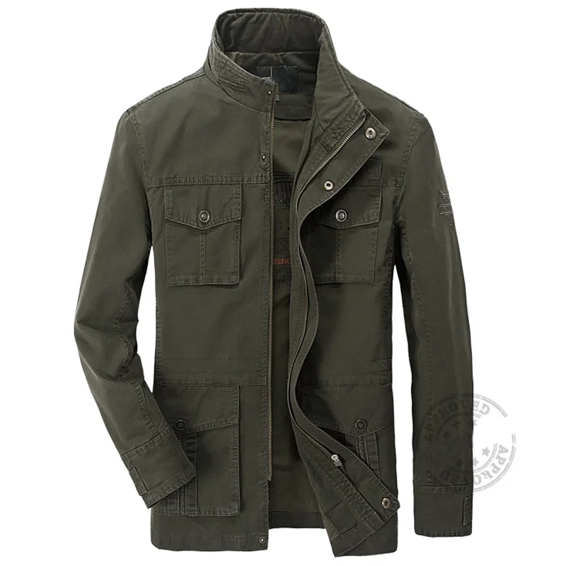 

's Spring Jackets Men Brand Designer Army Green Jacket and Coat For Man Overcoats Plus Size XXXXL Mens Military Coats C1587