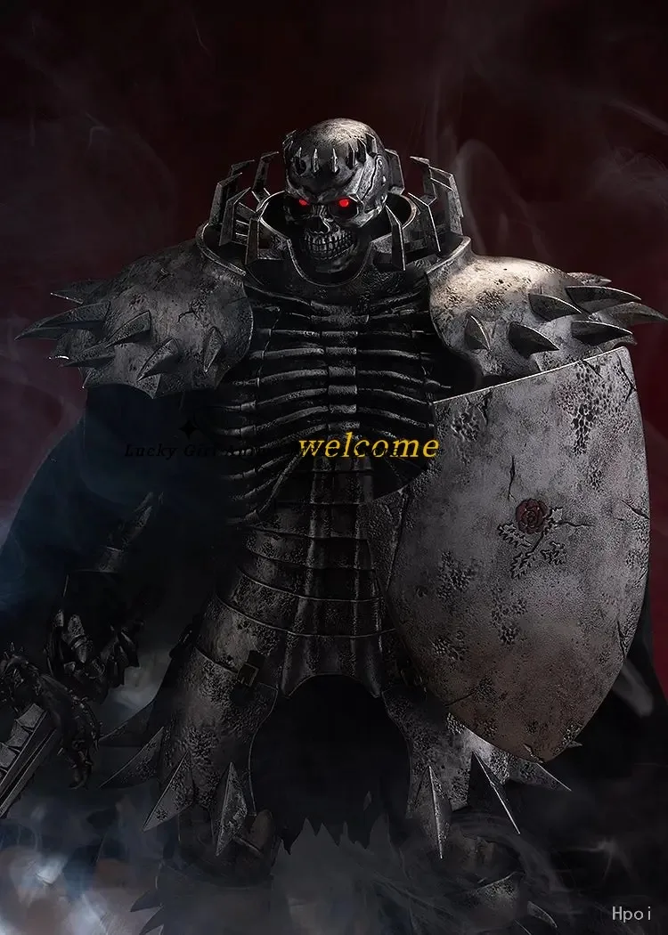 Фото В наличии: Оригинальная фигурка Max Factory GSC POP UP PARADE Berserk The Skull Knight Гайсерик (размер L), модель Гатса, аниме-фигурка для девочек, подарок №4