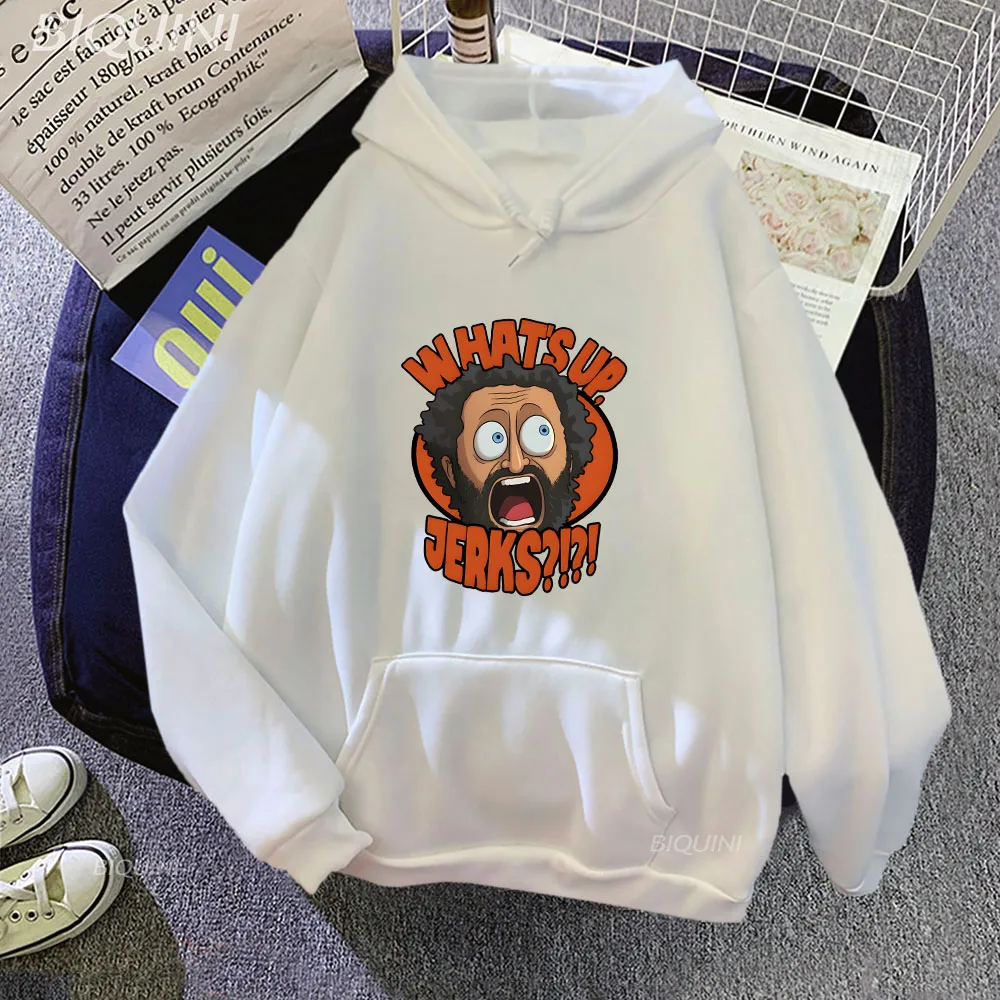 

How Did This Get Made Hdtgm Men's Loose Hoodies Vintage Print Cartoon Long Sleeve Casual Fashion Cotton Winter Sweatshirts Cute