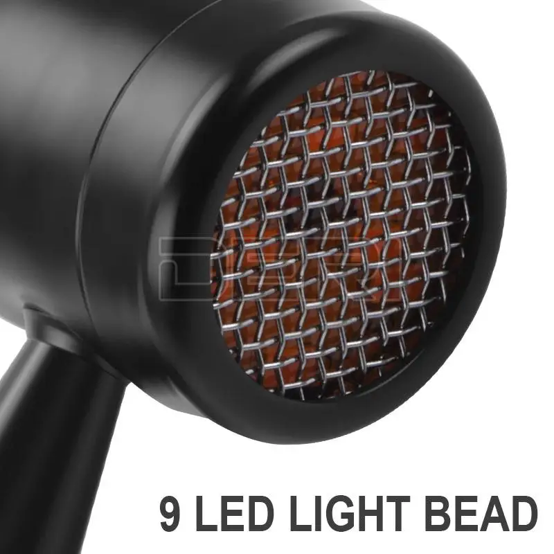 Металлическая Цилиндрическая мотоциклетная светодиодная подсветильник ка