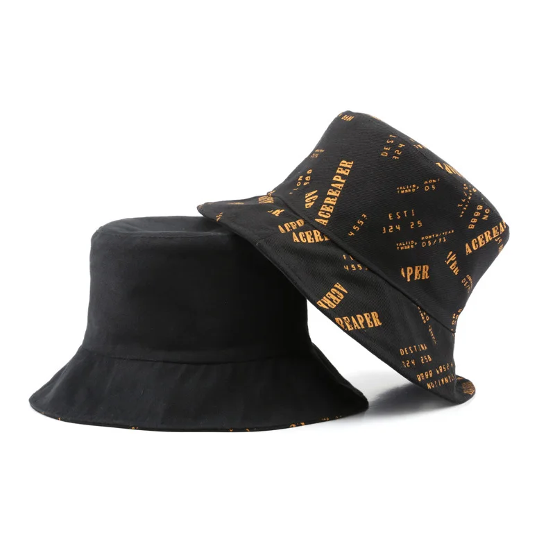 Панама поп двусторонняя из хлопчатобумажной ткани 56 см для мужчин и женщин 2022 |