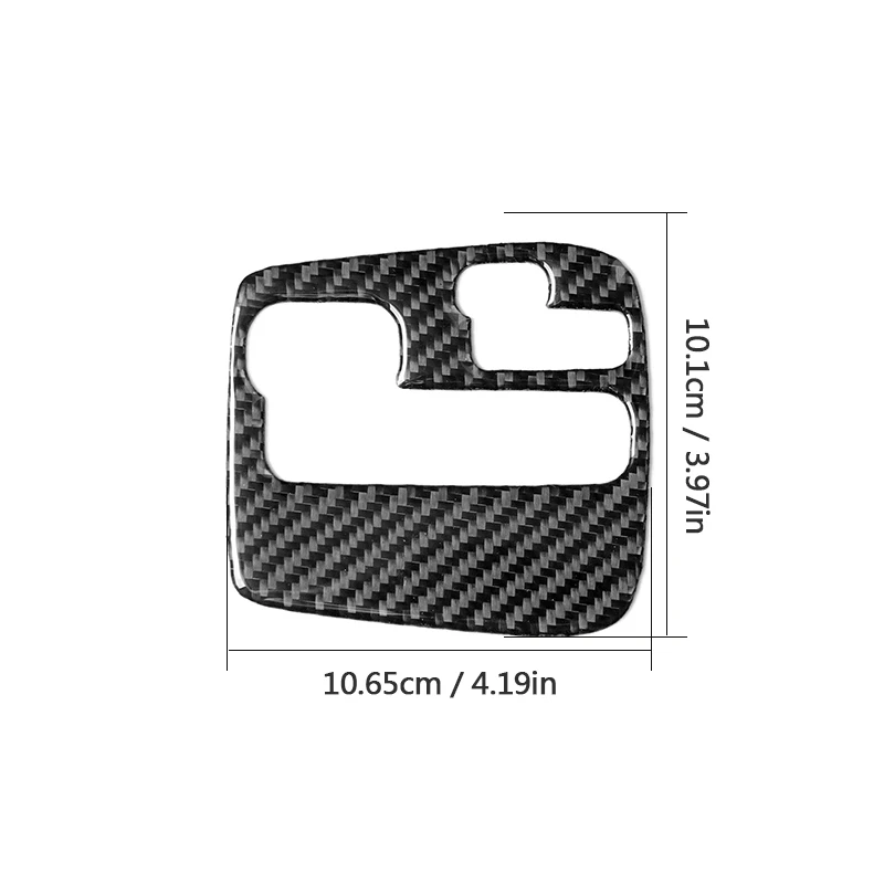 

2 шт./комплект, автомобильные наклейки из углеродного волокна для Porsche Cayenne 2003-2010