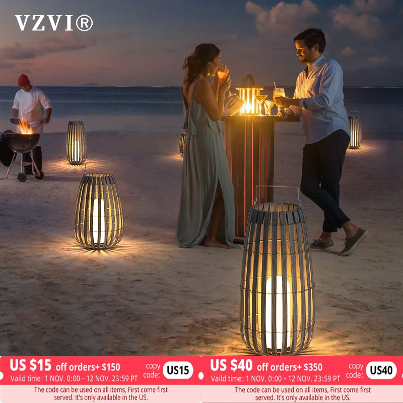 Продажа Водонепроницаемый уличный ландшафтный светильник VZVI IP65 для виллы, двора, газона, Солнечный СВЕТОДИОДНЫЙ светильник для сада, патио, забора, ...