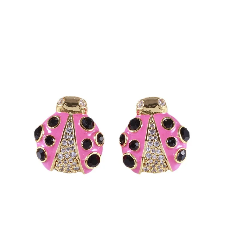 Европейские и американские ювелирные изделия модные маленькие эмалированные