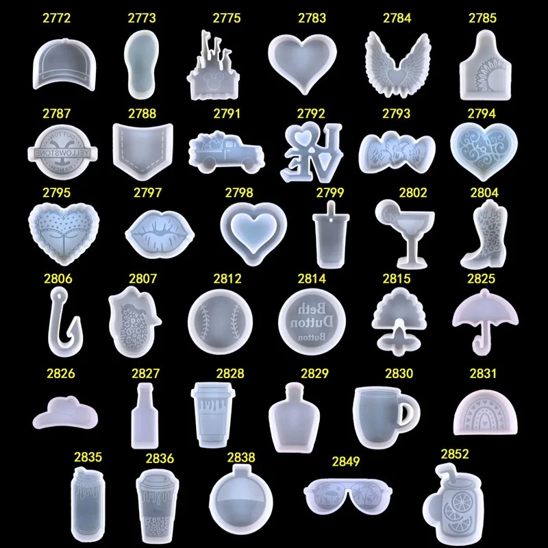 

Candle Epoxy Mould DIY Love Aromatherapy Epoxy Mould Wings Lips Car Scented Candle Silicone Mold Jewelry Making Supplies