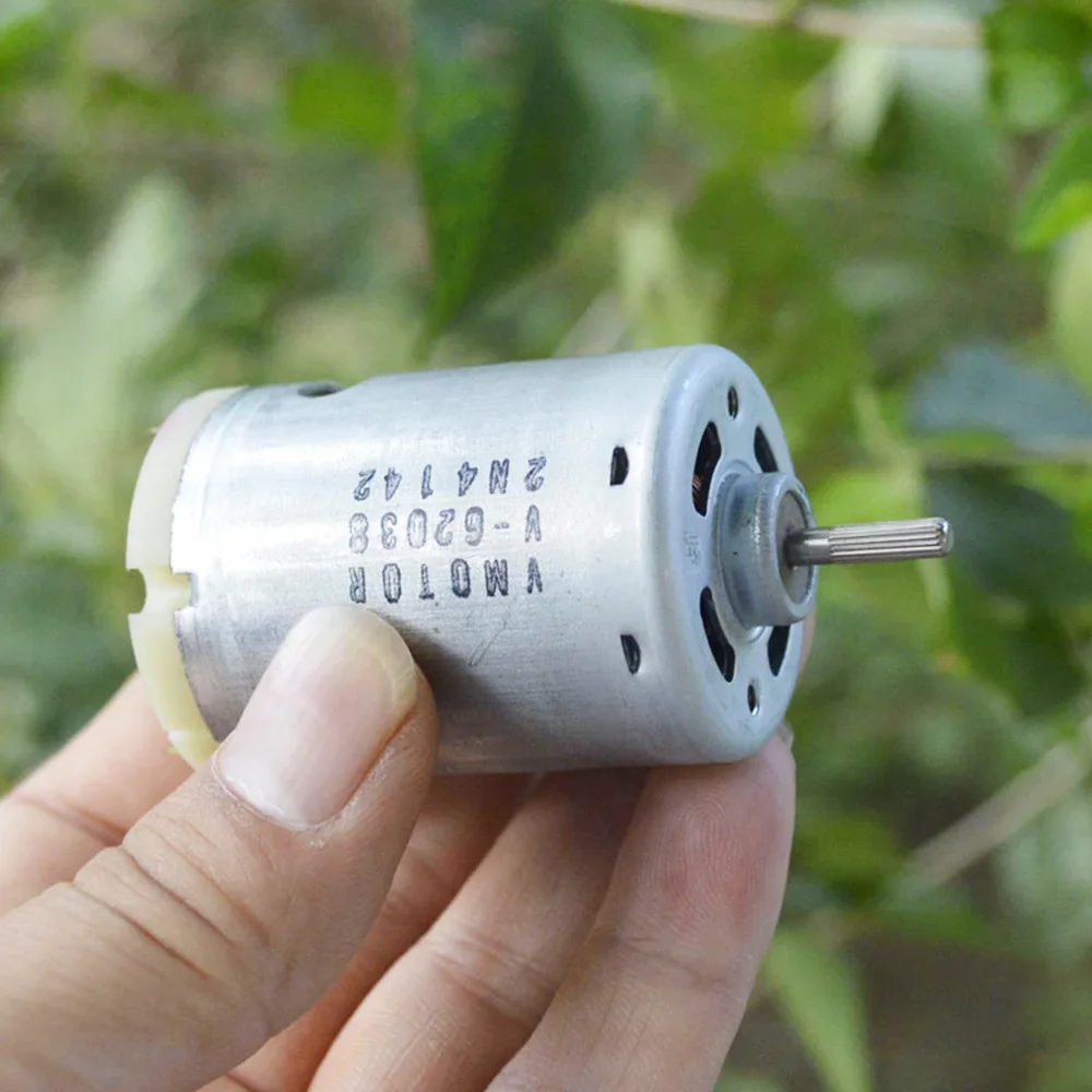 Фото Угольная щетка Johnson Micro 540, электродвигатель постоянного тока 5 В-12 В, 28400 об/мин, мощный цветочный вал двигателя для электрического инструмента, пылесоса №2