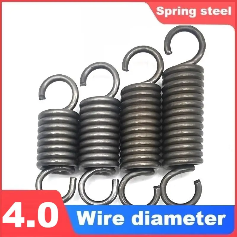 

Пружина с одним крючком из пружинной стали, пружина растяжения, диаметр проволоки 4 мм, внешний диаметр 22/25/30/35 мм, длина 80-380 мм, можно настроить