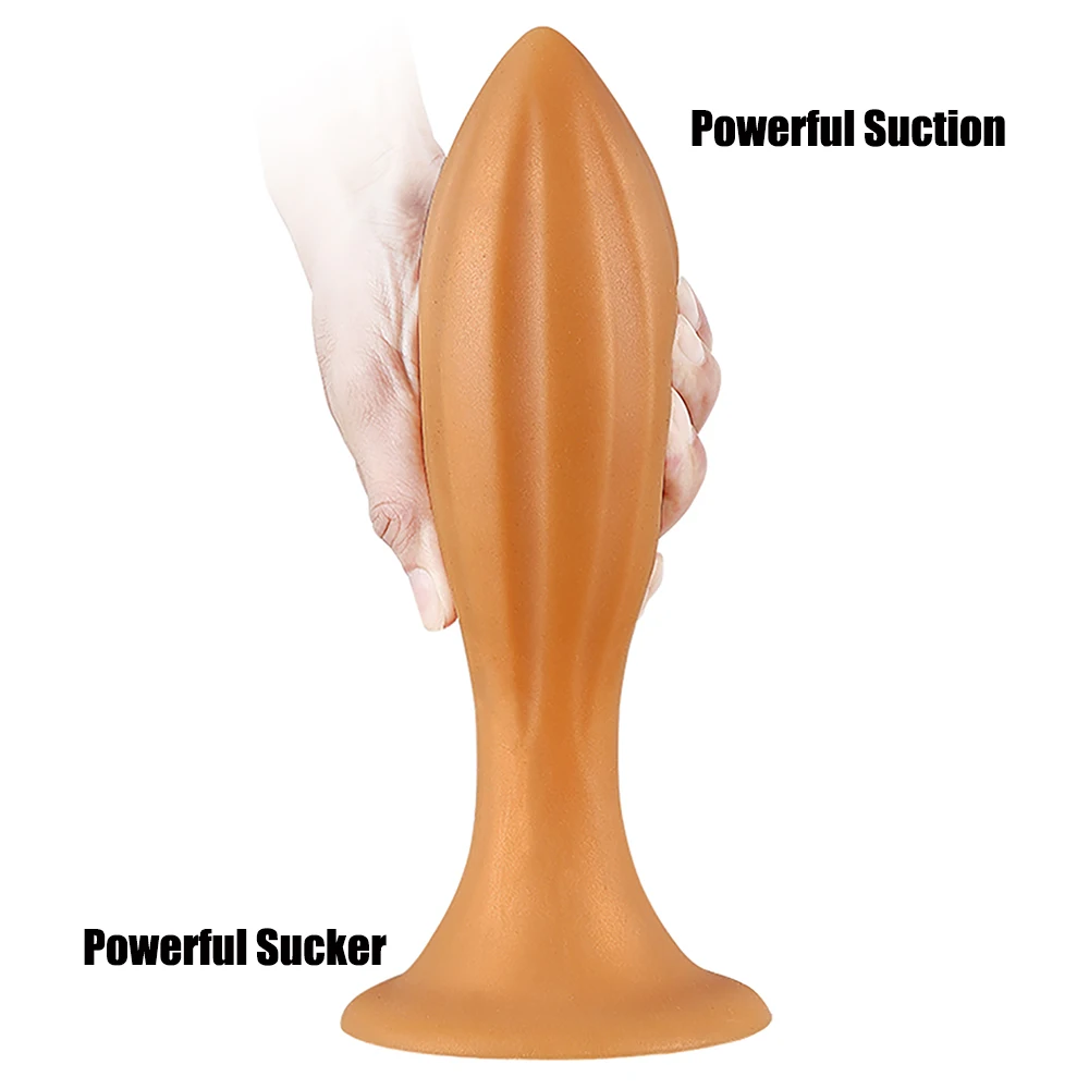 Жидкий силикон огромная анальная пробка фаллоимитатор большой анальный