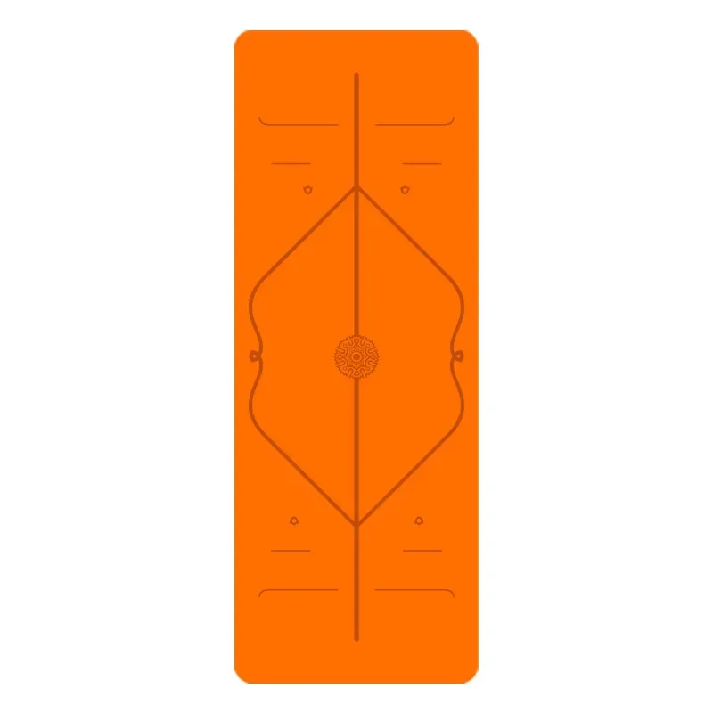 Коврик для фитнеса Натуральный резиновый коврик йоги из искусственной кожи