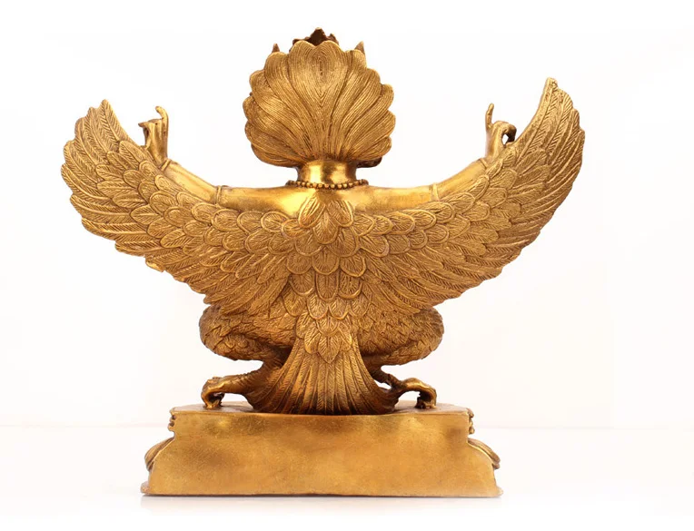 ТОП ХОРОШИЙ 26 большой # ДОМАШНИЙ талисман KAI GUANG исключительно злые духи Garuda Dhwaja