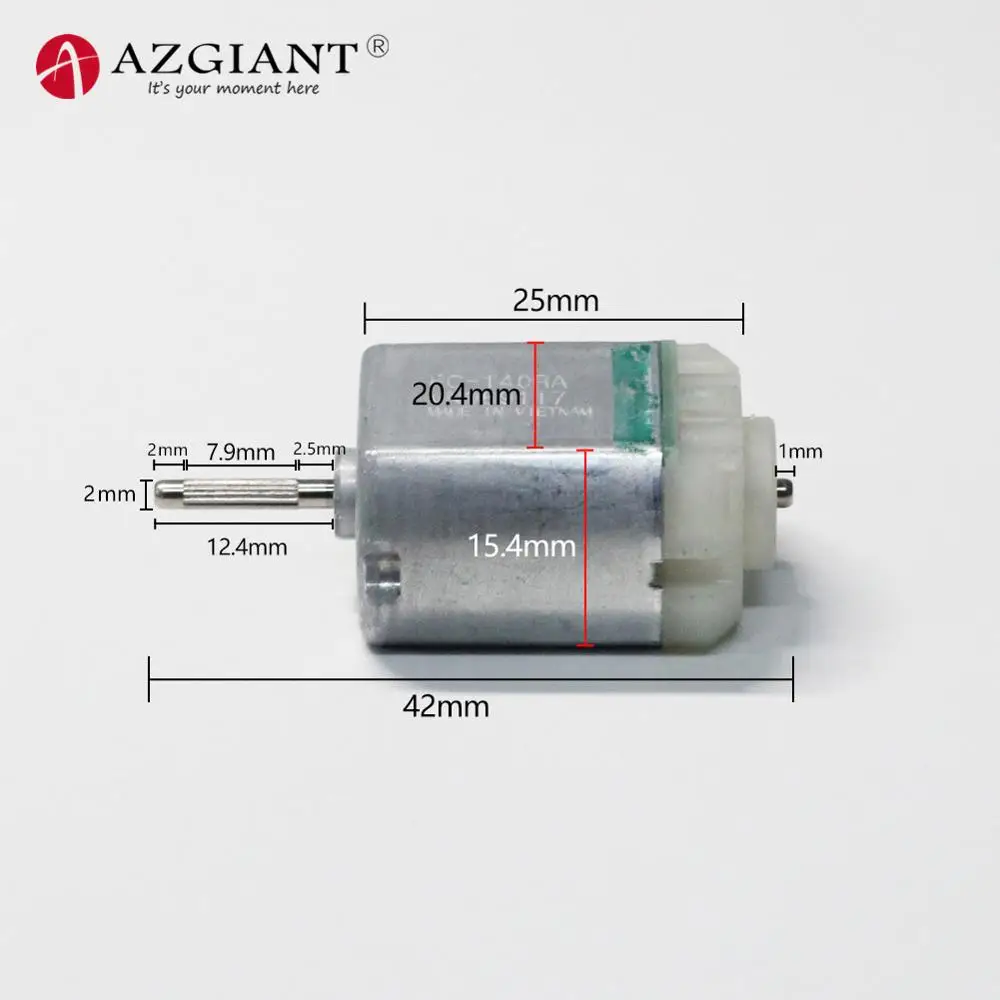 

micro DC motor FC-140RA 12V 8000r/min for Rearview Mirror/Head Light adjuster motor