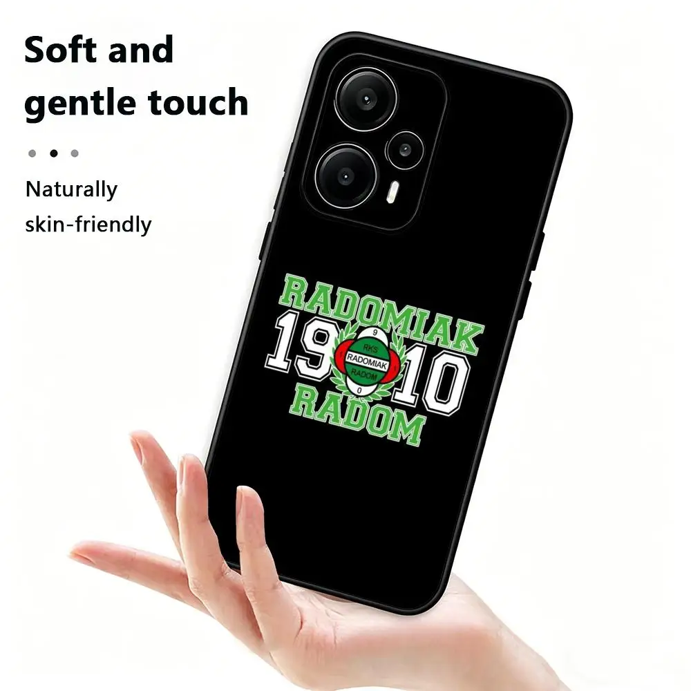 Фото Чехол для телефона Radomiak Radom для Xiaomi Redmi 14C 13C 12C Note 15 14 13 12 11 Pro Plus S, мягкий черный чехол для телефона №2