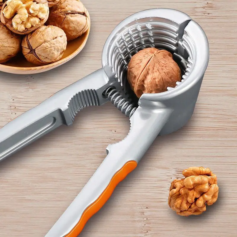 

2022 New Crack Almond Walnut Hazel Filbert Nut Kitchen Nutcracker Clip Clamp Plier Cracker Pecan Hazelnut Crack Tools
