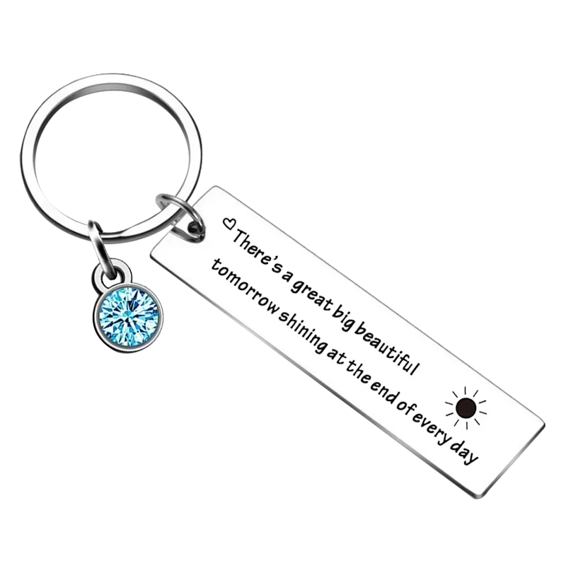 Подарки для сестры и дочки брелок матери подарок ключей кулон вдохновляющий