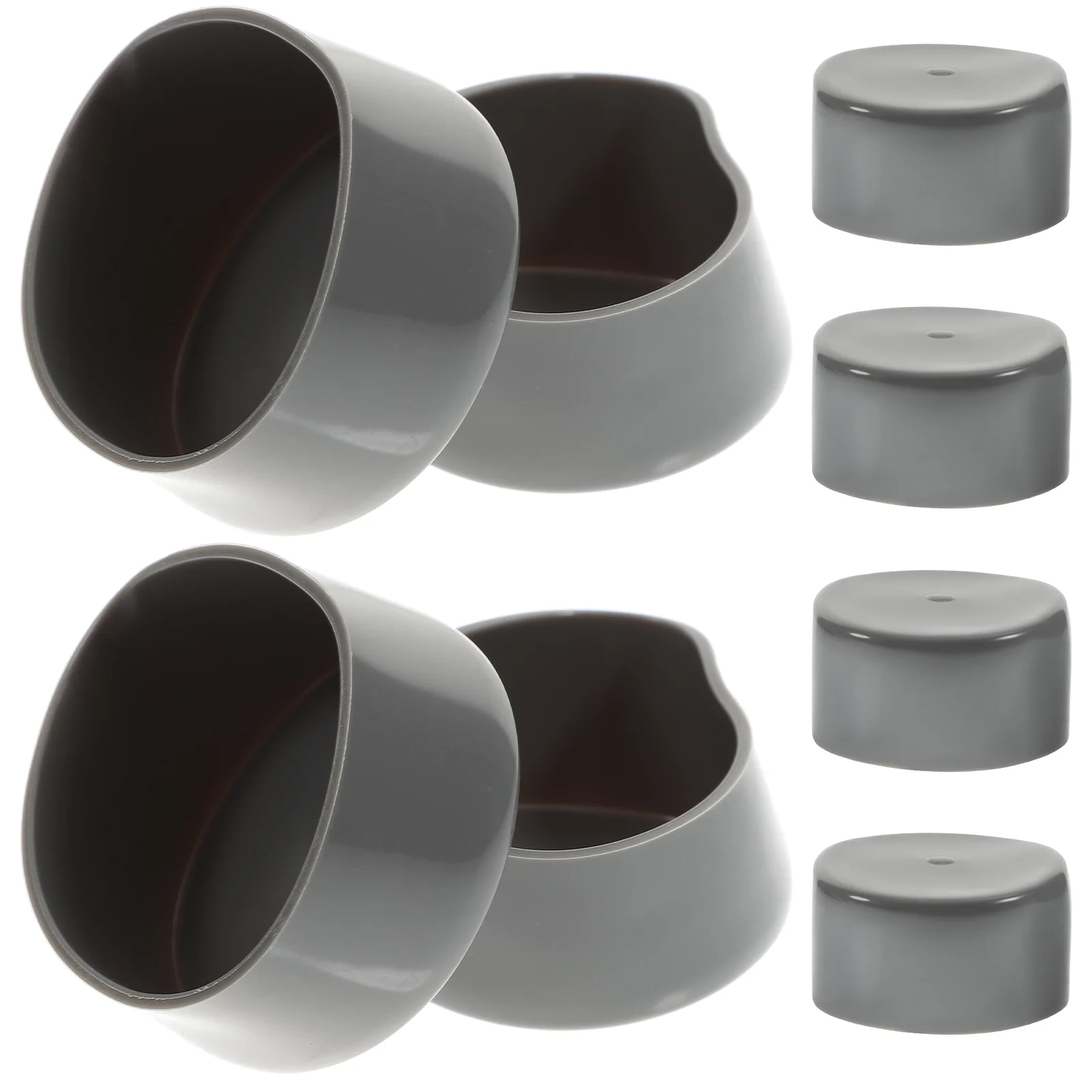 

8pcs Rubber Covers Bearing Rubber Caps Hub Dust Caps for Trailer Boat Wheel