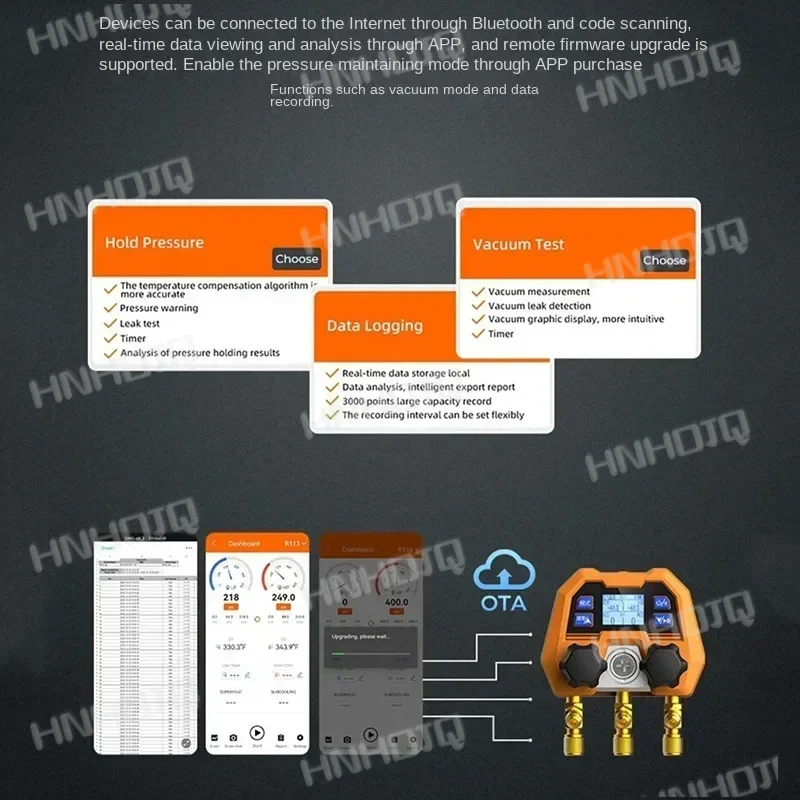 Английский интерфейс DMG-4B цифровой дисплей двойной метр клапан электронный