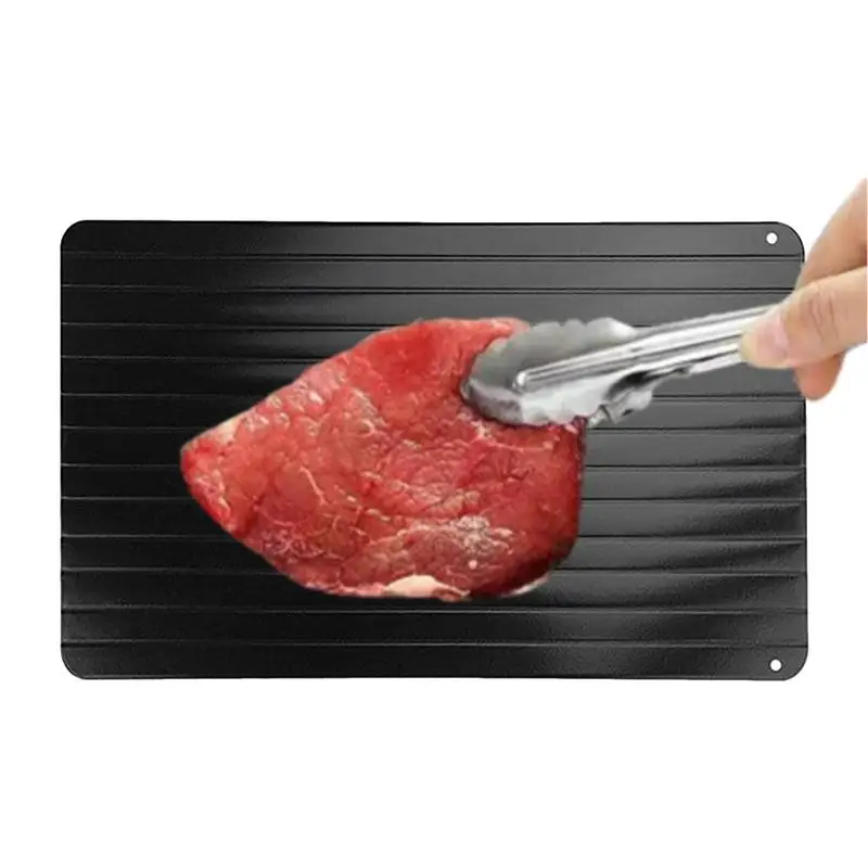 

1 шт. быстрая лоток для разрозки быстрое разморание замороженное пищевое Мясо Фрукты быстрое зеркальное лоток для разрозки размораки размораживающие Кухонные гаджеты