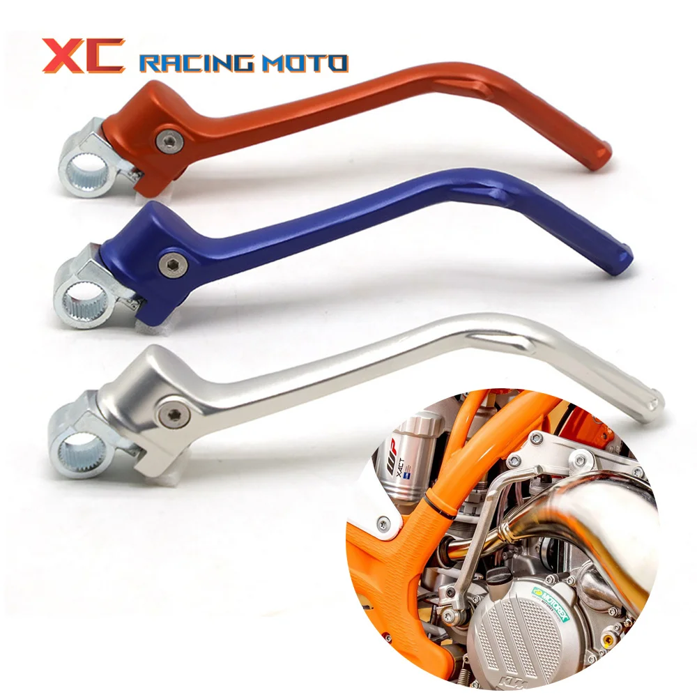 

Motocross Enduro Dirt Bike CNC Aluminum Forged Kick Start Starter Lever Pedal For Husqvarn TC125 TE125 125SX 150SX 150XC 200XC