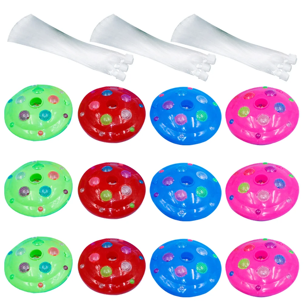 

12 Pcs Colorful Fiber Optic Fiber Optic Sparklersed Fiber Optics Changing Novelty Powered Atmosphere Party Decorative Night
