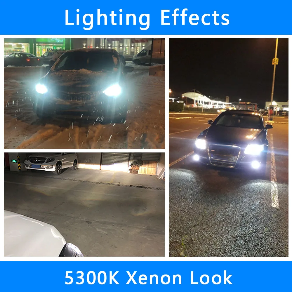 Галогенные синие алмазные лампы XENCN H3 55 Вт PK22s 5300K