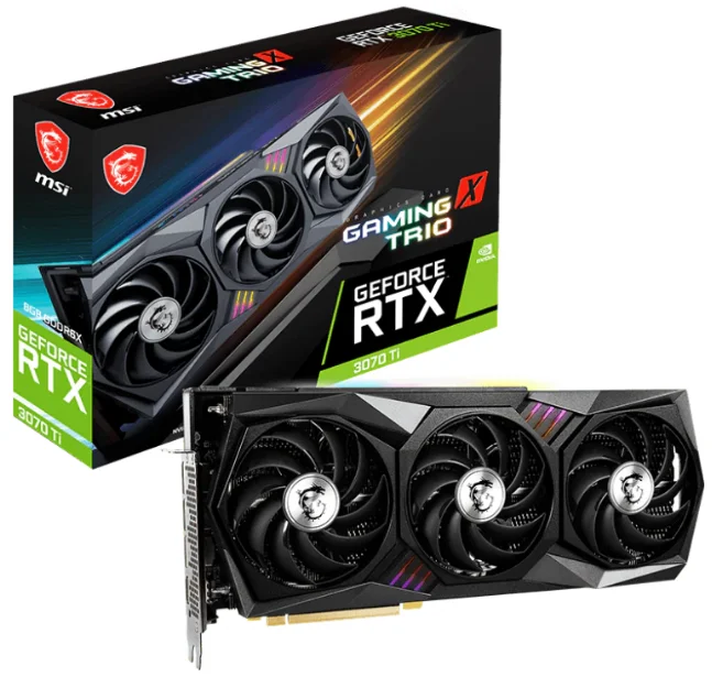

Видеокарта RTX 3070ti Gaming X Trio 8G Magic Dragon X