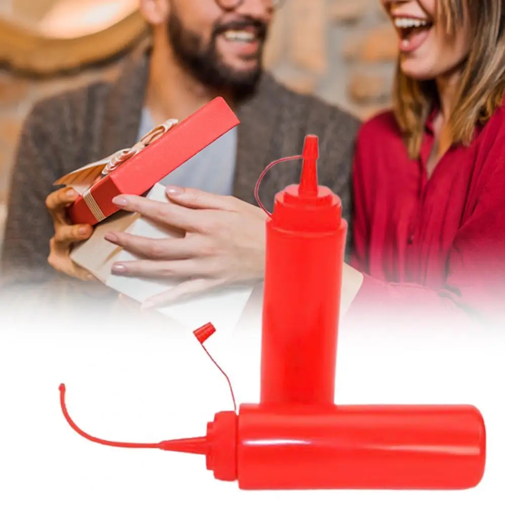 

Toy for Friends Vivid Versatile Prank Joke Toys Plastic Tomato Bottle Relieve Stress Ketchup Tricky