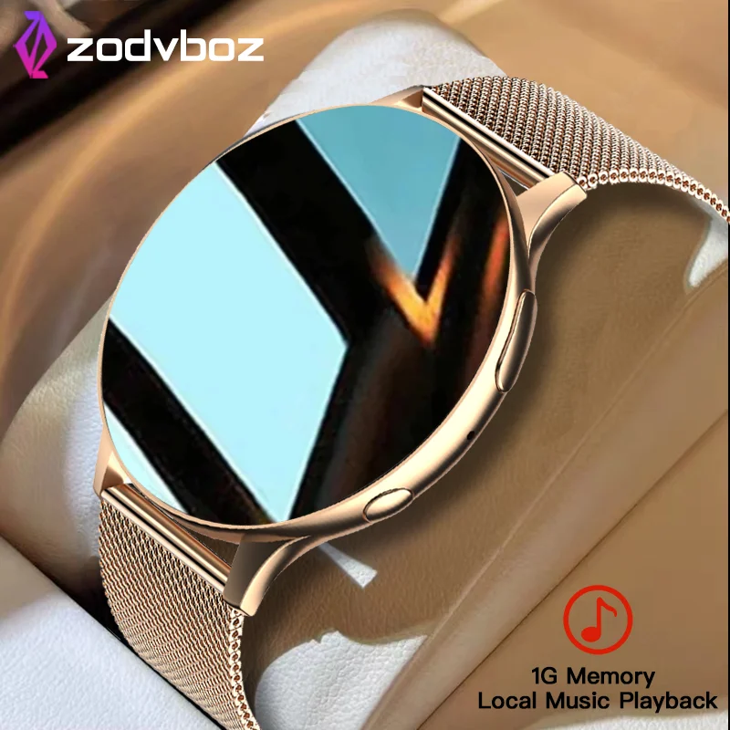 

2022 New Smart Watch Women 1G Memory Local Music Playback Bluetooth HD Call Watches Men Waterproof Smartwatch Support Recording
