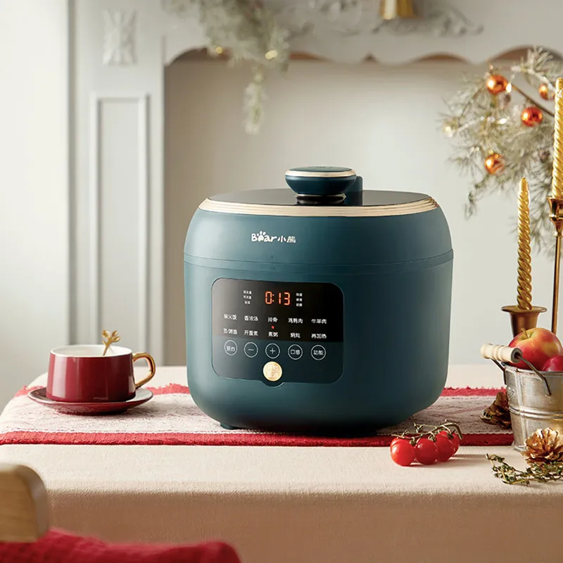 

Bear 220V Electric Pressure Cooker Household Large Capacity Multi-function Automatic Intelligent Pressure Cooker Rice Cooker