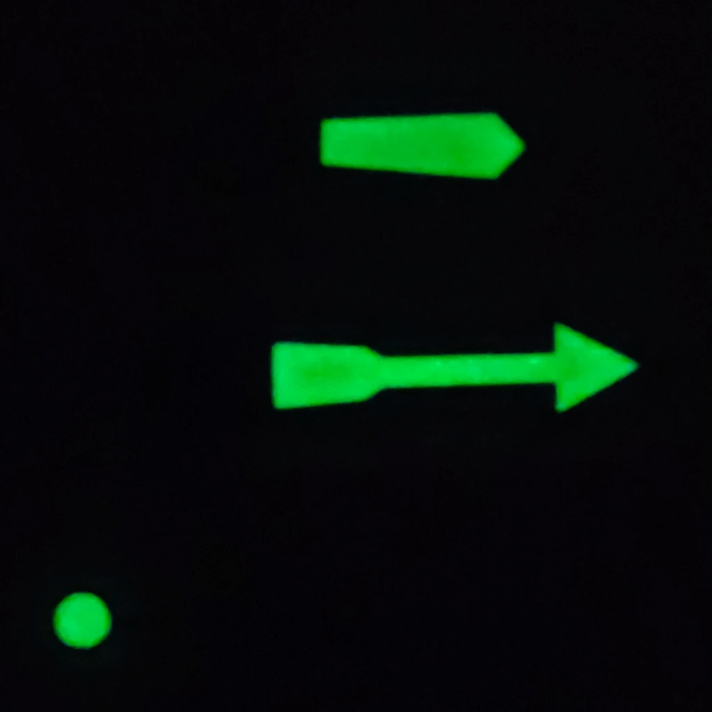 Светящийся механизм для часов