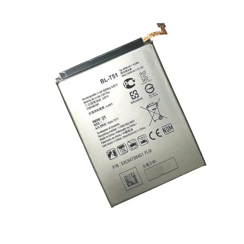 

Westrock 4000mah 3.87V Battery BL-T51 for LG K42 LMK420 LM-K420 LMK420H LM-K420H LMK420E LM-K420E LMK420Y LM-K420Y Cell Phone