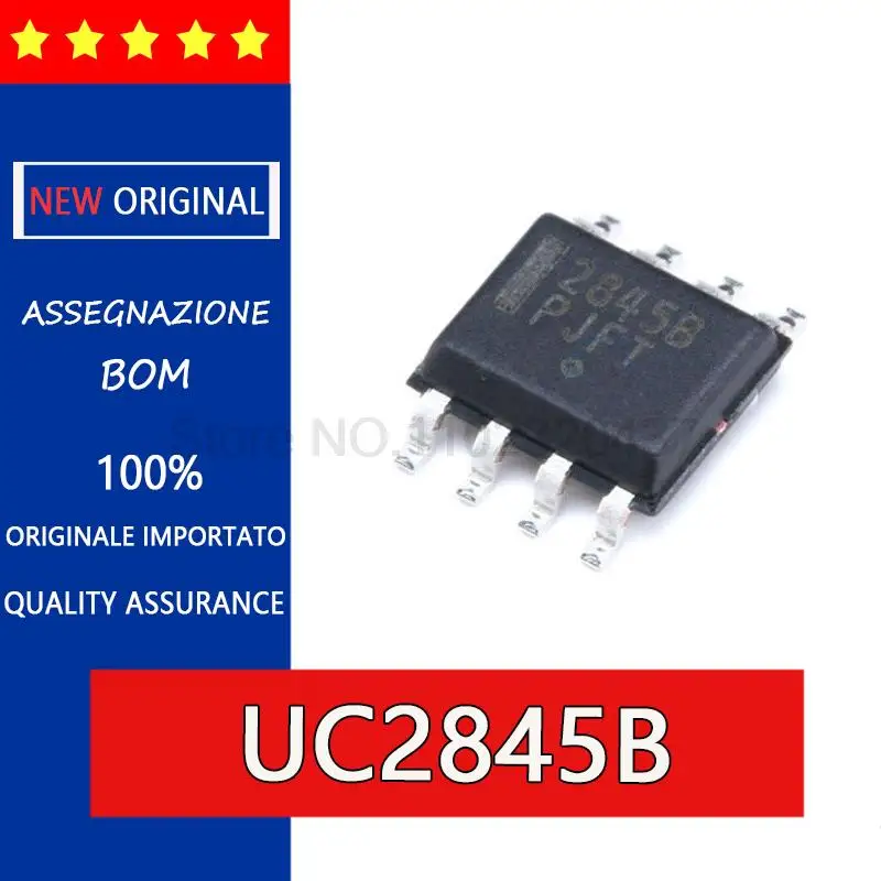 5 шт. оригинальный 2845B UC2845 UC2845B SOP8 UC2845BD1R2G источник питания IC, импульсный чип источника питания