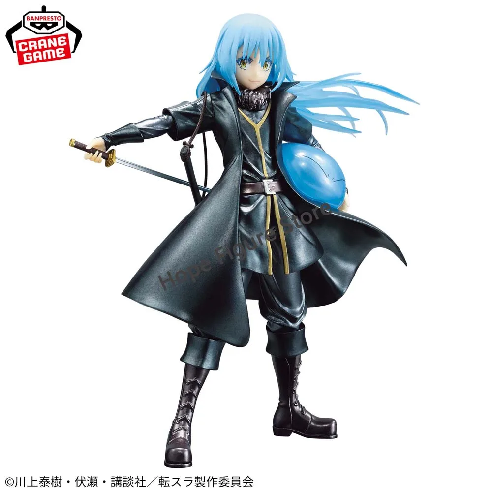Фото В наличии оригинальная фигурка BANPRESTO ESPRESTO That Time I Got Reincarnated as a Slime Rimuru Tempest, аниме-модель, оригинальная игрушка в штучной упаковке №1