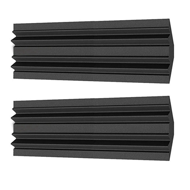 

Акустические панели 12 шт., звукоизоляционные пенопластовые углы для студийной съемки, 12 х12х48 см