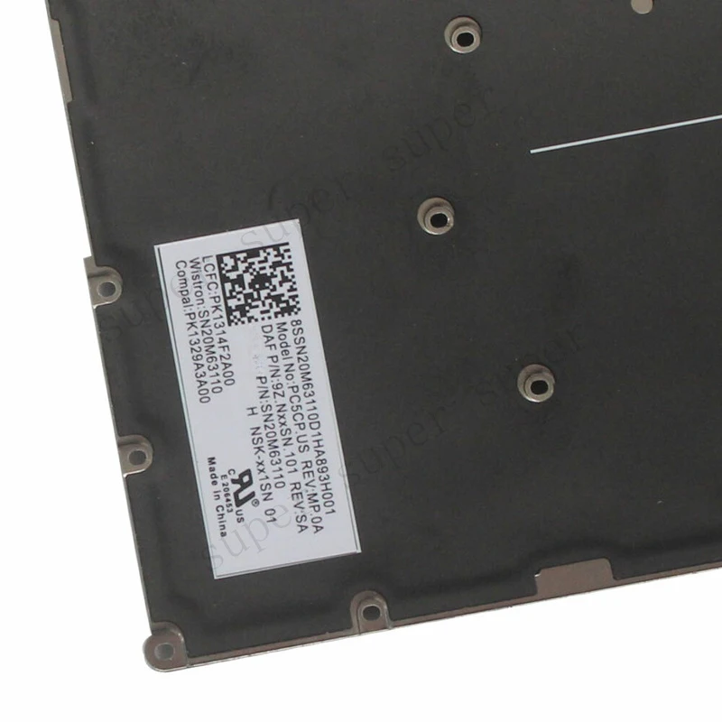 Фото НОВАЯ клавиатура S+ для Lenovo Flex 6-14ARR, Flex 6-14IKB, FLEX-14API, FLEX-14IML, 14IWL (US-раскладка) №2
