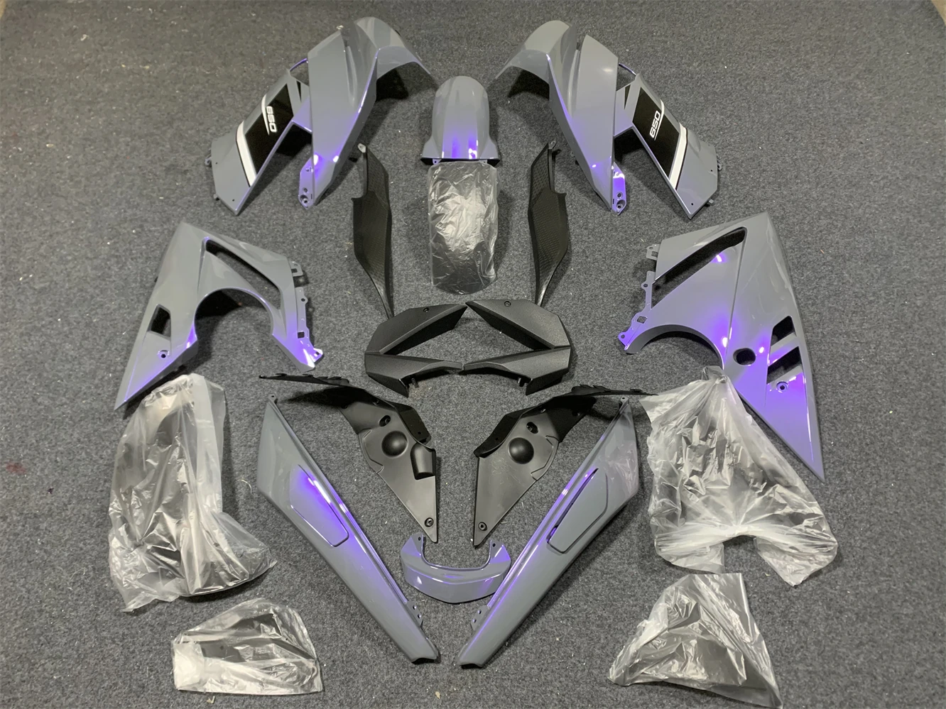 Комплект обтекателей для мотоцикла подходит Kawasaki ER-4F 09-11 лет ER-6F 2009 2010 2011