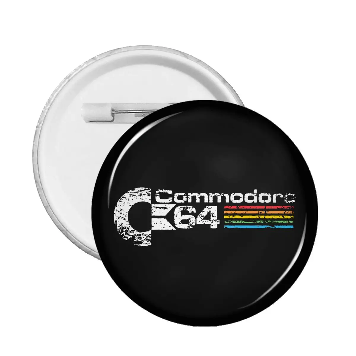 

PVC Retro Commodore 64 Badges Fashion Anime Fans Collections for Clothes C64 Amiga Computer Geek Nerd Brooches Pins