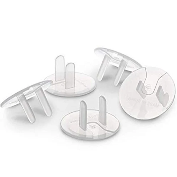 

WSFS Hot Outlet Plug Covers (32 Pack) Clear Child Proof Electrical Protector Safety Caps