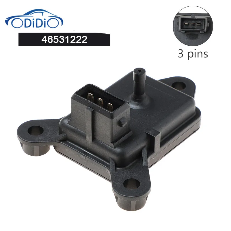 

46531222 MAP Manifold Absolute Pressure Sensor For Fiat Cinquecento Palio Siena Strada Uno Seicento 0.9 1.0 1.1 1638311 96092693