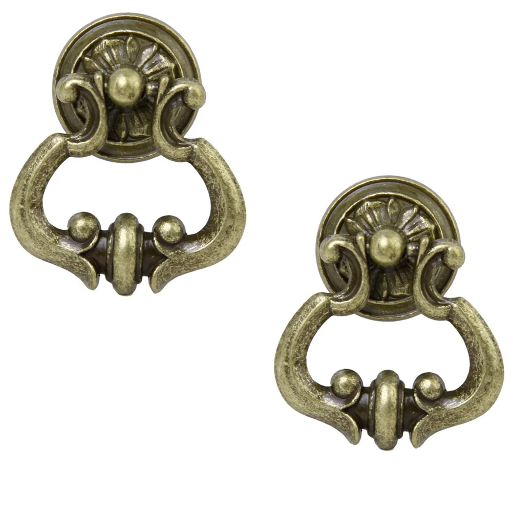 

Handlesfurniture Cabinet Drawer Kitchen Door Vintagecloset Knobsmetal Chinese Cupboard Ring Handle