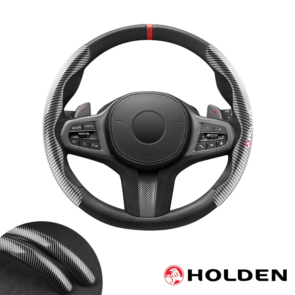 

for Holden Commodore Trailblazer Colorado Cruze Volt Caprice Ute gts vf ssx ve hsv car steering wheel cover car accessories