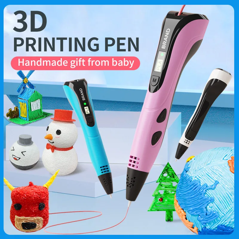 

3d-ручка, ручка для 3d-печати, детские игрушки, ручка для рисования, Трехмерная живопись, интеллектуальные игрушки, 3d-ручка