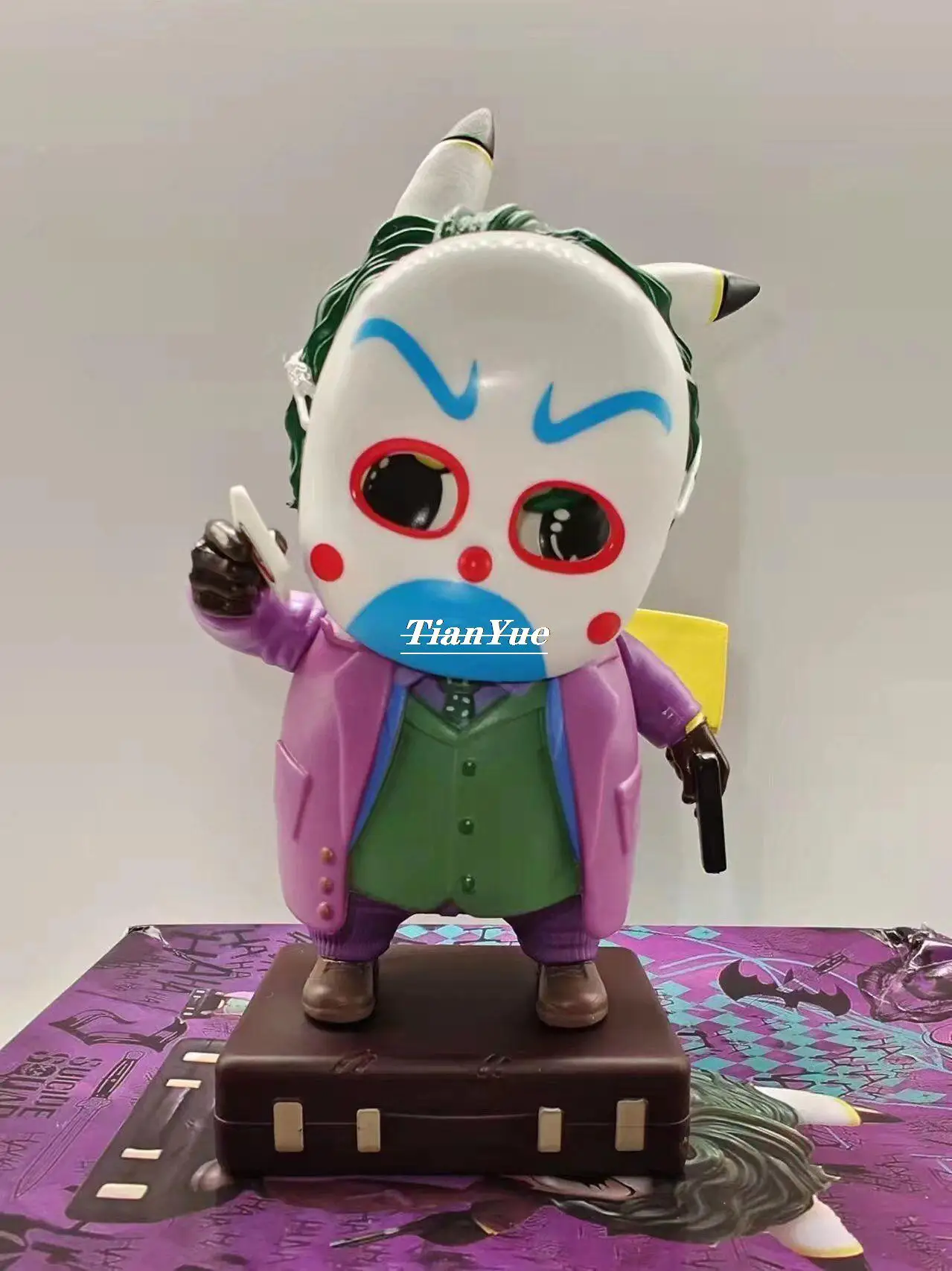 

Anime Joker Model Q version PVC Doll Figure Toys Car Decoration 10cm