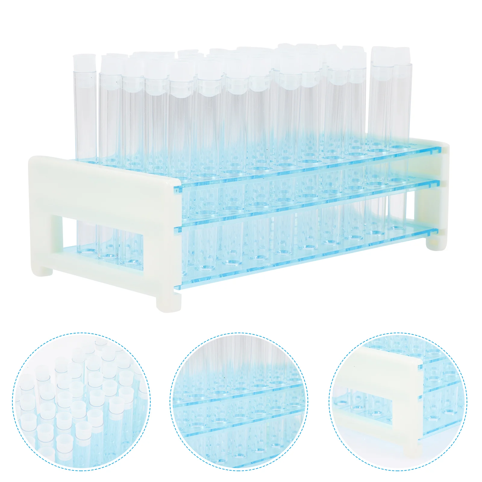 

Tube Rack Suit Stand Test Laboratory Supplies Tubes Lids Bracket Storage Organizer Holder Chemistry