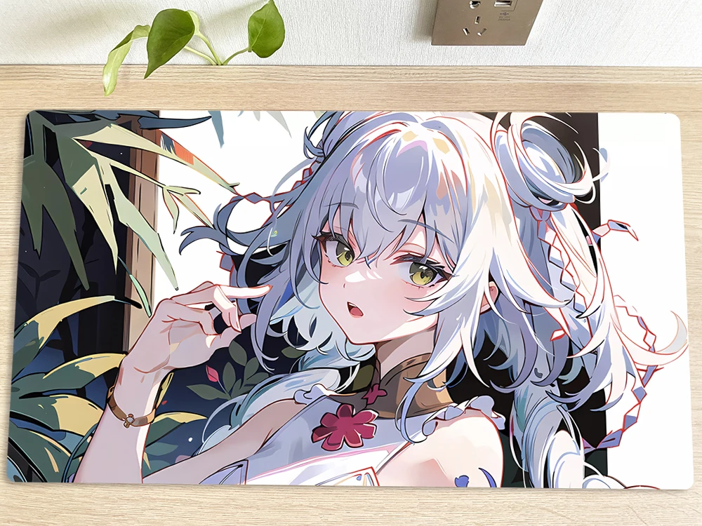 

YuGiOh Playmat Traptrix Genlisea TCG CCG Mat Trading Card Game Mat Table Desk Mouse Pad Gaming Play Mat Mousepad