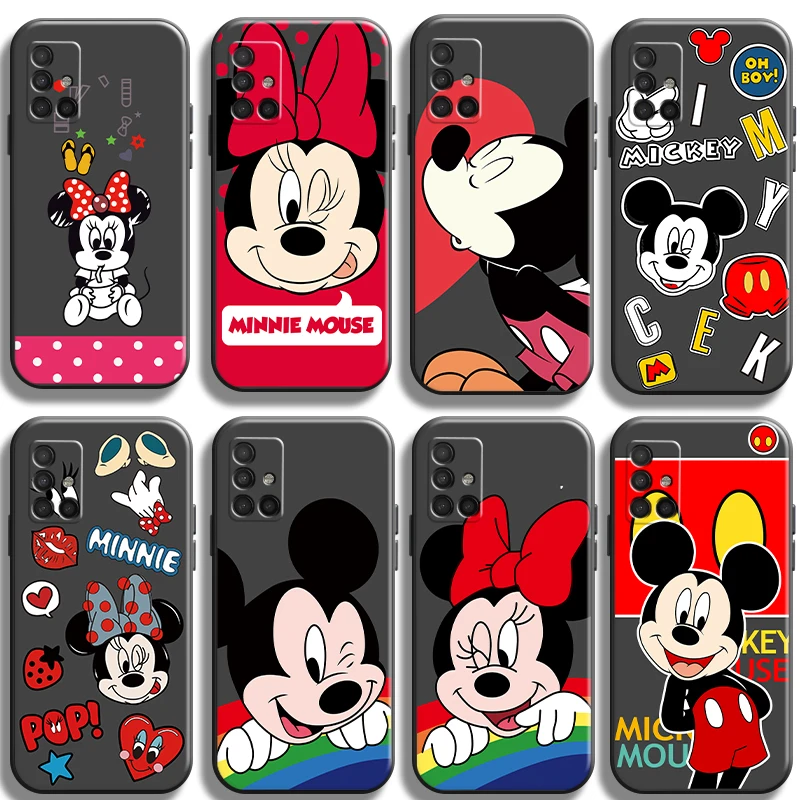 

Disney Mickey Minnie Phone Cases For Samsung S20 FE S20 S8 Plus S9 Plus S10 S10E S10 Lite M11 M12 S21 Ultra Original Back Cover