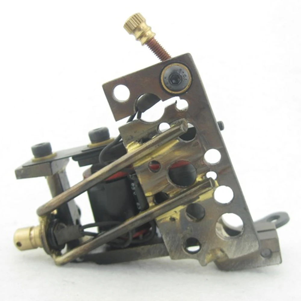 Оригинальная ручная работа 10 оберточная катушка LinerTattoo пулемет для тату комплект