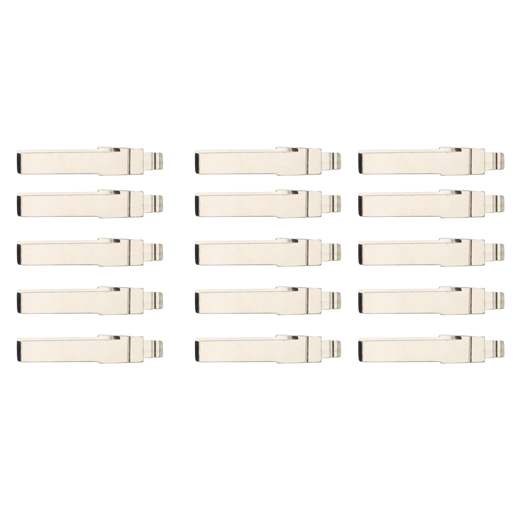 

15Pcs/Lot HAA Flip Remote Car Key Blanks Metal Uncut Flip Remote Car Key Blade 86 HU66 Key Blade